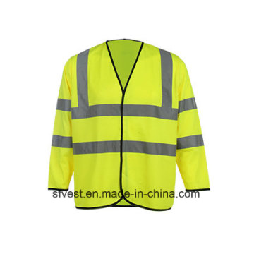 Long Sleeve High Visibility Refelective Safety Vest